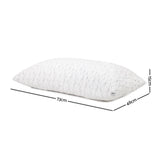 Giselle Bedding Memory Foam Pillow Single Size Twin Pack PILLOW-MEFO-RAYON-S