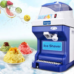 SOGA Commercial Ice Shaver Ice Crusher Slicer Smoothie Maker Machine 180KG/h COMMERCIALELECTRICICESHAVER188