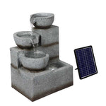 Lambu Solar Fountain Water Bird Bath UM1222-SOL