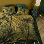 Bedding House Tour du Monde Ochre Cotton Quilt Cover Set Queen V442-HIN-QUILTCS-TOURDUMONDE-OCHRE-QS