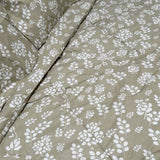 Hotel Living 3 Pce Light Weight Comforter Set Queen/King Corbett Floral Outlines V442-ATX-COMFORTER-CORBETTC6-KHAKI-QS