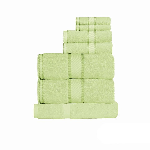 Kingtex 550gsm Cotton 7 Pce Towel Set New Apple V442-KIT-TOWEL-7PTOWEL-NEWAPPLE