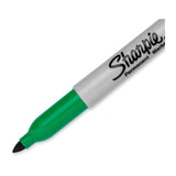 SHARPIE Permanent Marker Fine Point Green UPC Box of 12 V177-D-SH30034