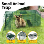 Humane Live Animal Trap Possum Rat Rabbit Hare Catcher Folding Cage CH-628