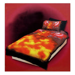 Dragon Fire Quilt Cover Set Single V442-CAP-QUILTCS-DRAGONFIRE-RED-SB