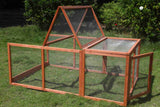 YES4PETS Large Chicken Coop Run Guinea Pig Cage Villa Extension Rabbit Hutch House Pen V278-RUNFOR32