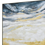 90X120cm Golden Horizon Champagne Framed Canvas Wall Art V411-SOK-HMTWF-21421JD