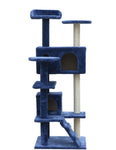 YES4PETS 130 cm Blue Cat Scratching Post Tree Scratcher Pole-Blue V278-CT130_BLUE