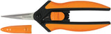 Fiskars Softouch Micro-Tip Pruning Snips - Non-Coated Blades for Precise Trimming of Delicate Plants V260-SSFS