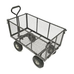 Steel Mesh Garden Trolley Cart - Hammer Grey GMC-H38-HM