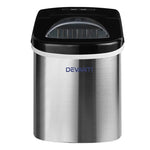 Devanti 2.4L Stainless Steel Portable Ice Cube Maker IM-ZB12A-SS