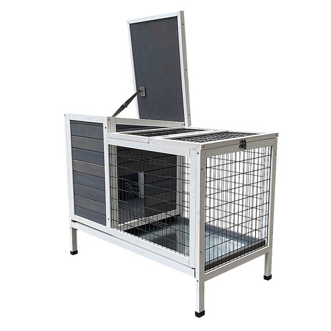 Rabbit Bunny Cage Hutch Pet Cages Enclosure V63-836811