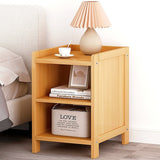 Bamboo Bedside Table Nightstand Storage Bedroom Sofa Side Stand V63-838151