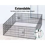 i.Pet 30" 8 Panel Dog Playpen Pet Fence Exercise Cage Enclosure Play Pen PET-DOGPLAYPEN-30