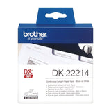 BROTHER DK22214 White Roll V177-D-BDK22214