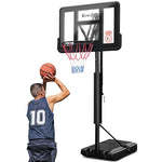 Everfit 3.05M Basketball Hoop Stand System Adjustable Height Portable Pro Black BAS-HOOP-305-BK