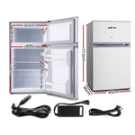 Glacio 65L Portable Fridge Freezer Bar Upright 12V/24V/240V Camping Caravan PFN-F-65-D-SI