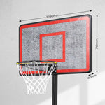 Kahuna Height-Adjustable Basketball Hoop Backboard Portable Stand BBS-ZY-018