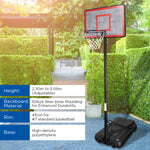 Kahuna Height-Adjustable Basketball Hoop Backboard Portable Stand BBS-ZY-018