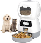 YES4PETS 3.5L Visible Automatic Digital Pet Dog Cat Feeder Food Bowl Dispenser V278-PF-125-FEEDER-6009-0573