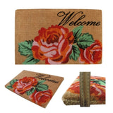 Extra Thick Flower Premium Coir Door Mat V442-ABR-FLOORR-COIRFMFLOWER-MULTI-RE