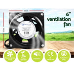 Greenfingers Grow Tent Light 150x150x200CM 1200W LED 6" Vent Fan,Greenfingers Grow Tent Light GT-TLK-150X150X200-1200-6IN