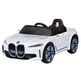 Kids Ride On Car BMW Licensed I4 Sports Remote Control Electric Toys 12V White RCAR-LS-BMW-I4-WH