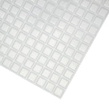 Tiles 3D Peel and Stick Wall Tile Stereoscopic Crystal White 10 Sheets V63-837061