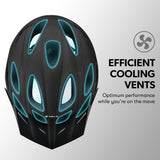 VALK Mountain Bike Helmet Large 58-61cm Bicycle Cycling MTB Safety Accessories V219-BIKACCVLKAHL2