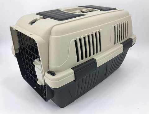 YES4PETS Medium Portable Dog Cat House Pet Carrier Travel Bag Cage+Safety Lock & Food Box V278-UN5432