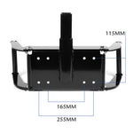 X-BULL Winch Cradle Mounting Plate Bracket Foldable Steel Bar Truck Trailer 4WD Universal For 9000 V211-AUEB-WP009