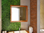 YES4HOMES 4 x Artificial Plant Wall Grass Panels Vertical Garden Tile Fence 50X50CM Green V278-4-X-CCGA001-GREENPLANT