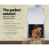 Giantz Automatic Chicken Coop Door Opener FIK-COOP-DOOR