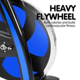 Powertrain Home Gym Flywheel Exercise Spin Bike - Blue BKE-XJJ-91-BU