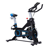 PowerTrain RX-600 Exercise Spin Bike Cardio Cycle - Blue BKE-RX-600-BU