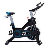 PowerTrain RX-600 Exercise Spin Bike Cardio Cycle - Blue BKE-RX-600-BU