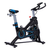 PowerTrain RX-600 Exercise Spin Bike Cardio Cycle - Blue BKE-RX-600-BU