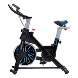 PowerTrain RX-600 Exercise Spin Bike Cardio Cycle - Blue BKE-RX-600-BU