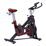 Powertrain RX-600 Exercise Spin Bike Cardio Cycle - Red BKE-RX-600-RD