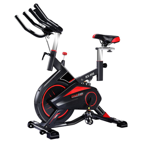 Powertrain RX-900 Exercise Spin Bike Cardio Cycling - Red BKE-RX-900-RD