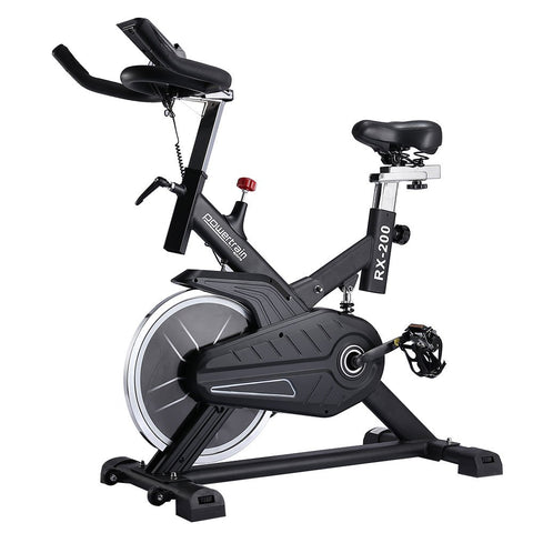 Powertrain RX-200 Exercise Spin Bike Cardio Cycling - Black BKE-YB-RX-200