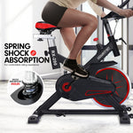 Powertrain RX-200 Exercise Spin Bike Cardio Cycling - Red BKE-YB-RX-200-RD