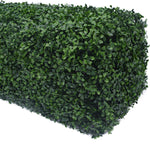 Portable Boxwood Hedge UV Resistant 25cm High 100cm Long V77-1157825