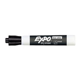 EXPO White Board Marker Chisel Black Color Box of 12 V177-D-EXP80001