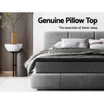 Giselle Bedding 18cm Mattress Pillow Top King Single MATTRESS-PT18-KS