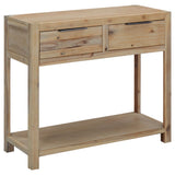 Console Table 82x33x73 Cm Solid Acacia Wood 43_245684