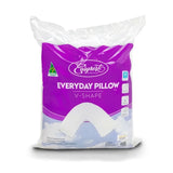 Easyrest Everyday V Boomerang Shaped Pillow V442-ERT-PILLOW-EVERYDAY-WHITE-TR