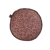 Bedding House Pardus Luxury Cotton Round Filled Cushion - Red V442-HIN-CUSHION-PARDUS-RED-RD