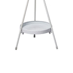 Levede Plant Stand 2 Tiers Outdoor Indoor White Large UM1219-L-WH