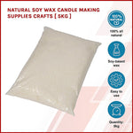 Natural Soy Wax Candle Making Supplies Crafts [ 5kg ] V63-836391